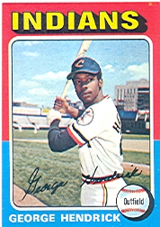 1975 Topps Baseball Cards      109     George Hendrick